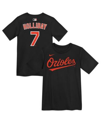 Детская футболка Nike Jackson Holliday Black Baltimore Orioles Name & Number