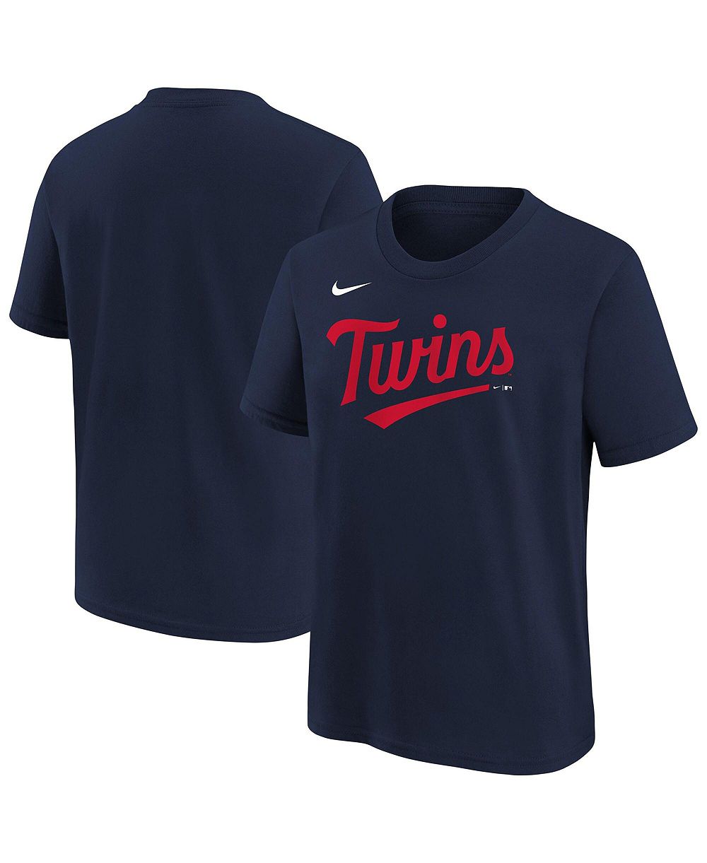 Детская футболка Nike Navy Minnesota Twins Wordmark