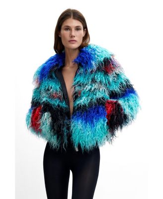Женское пальто Desigual Long Hair Lacroix