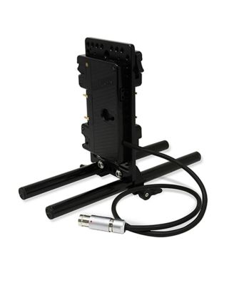 Core SWX Dual Mount Battery Plate with 15mm LWS Rod Clamp for ARRI Cameras