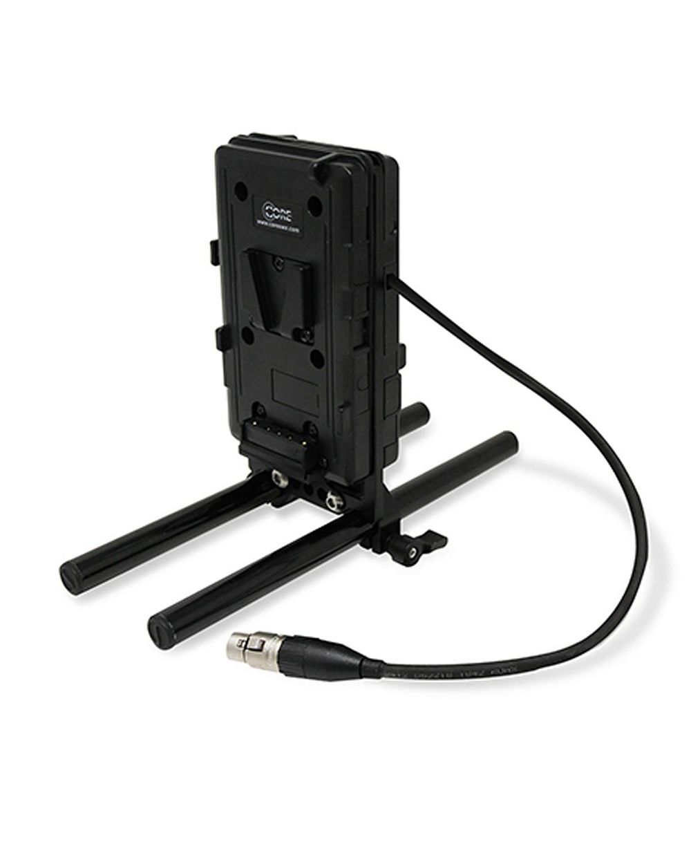 Плата аккумулятора Core SWX Dual V-Mount с зажимом LWS Rod 15mm и кабелем 4-Pin XLR
