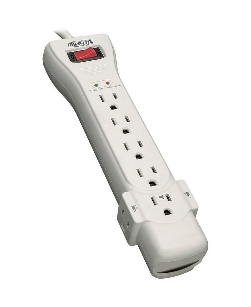 Сbubblepreconnect-защита Tripp Lite SUPER7 2160-Joule на 7 розеток для компьютера, принтера, роутера, модема и другого