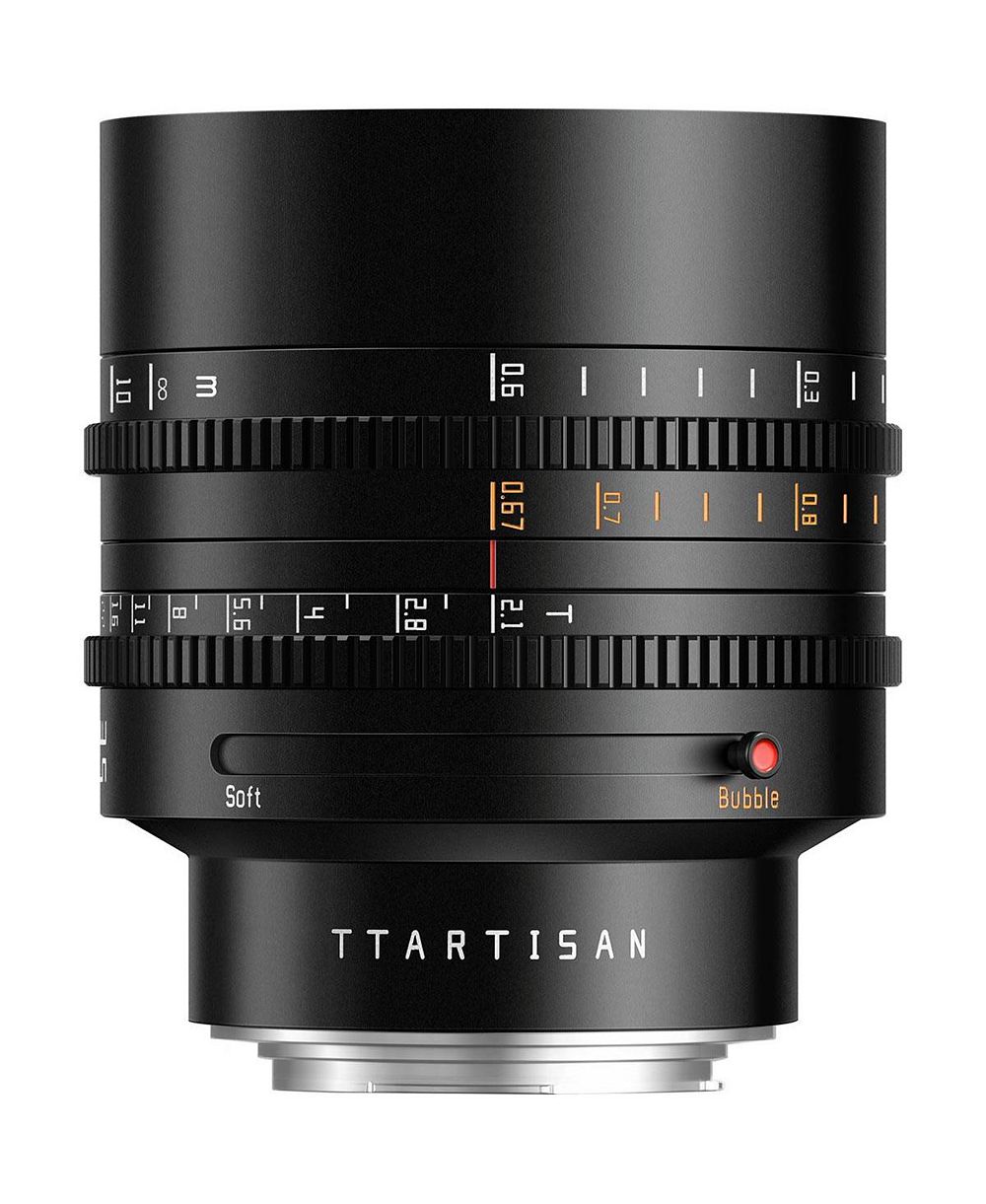 TTArtisan Full Frame 85mm T2.1 объектив для Canon RF mount