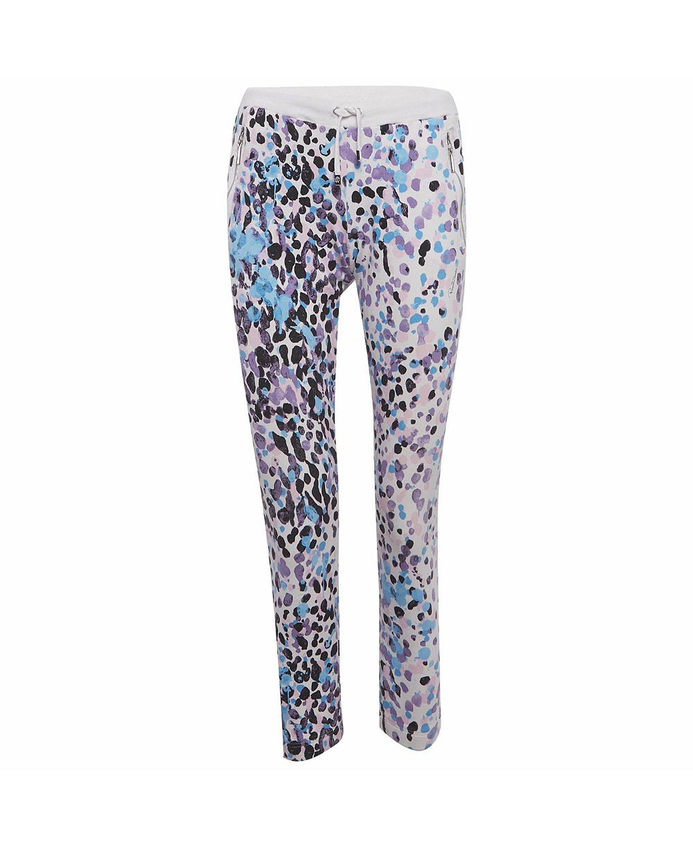 Pre-Owned Roberto Cavalli Women's Printed Cotton Capri Pants