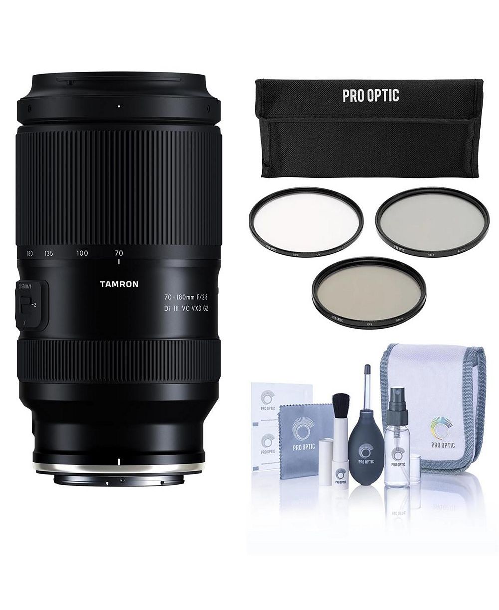 Tamron 70-180mm f/2.8 Di III VC VXD G2 Lens for Nikon Z, w/67mm Filter Kit