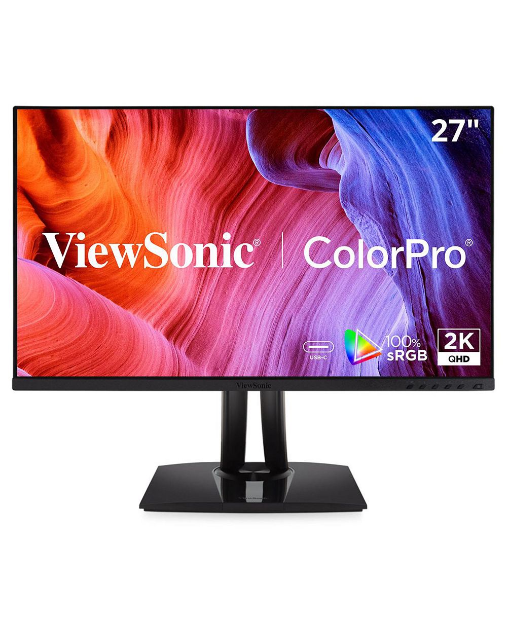 ViewSonic VP2756A-2K 27" IPS WQHD 120Hz USB-C with 90W Power Delivery Computer Monitor