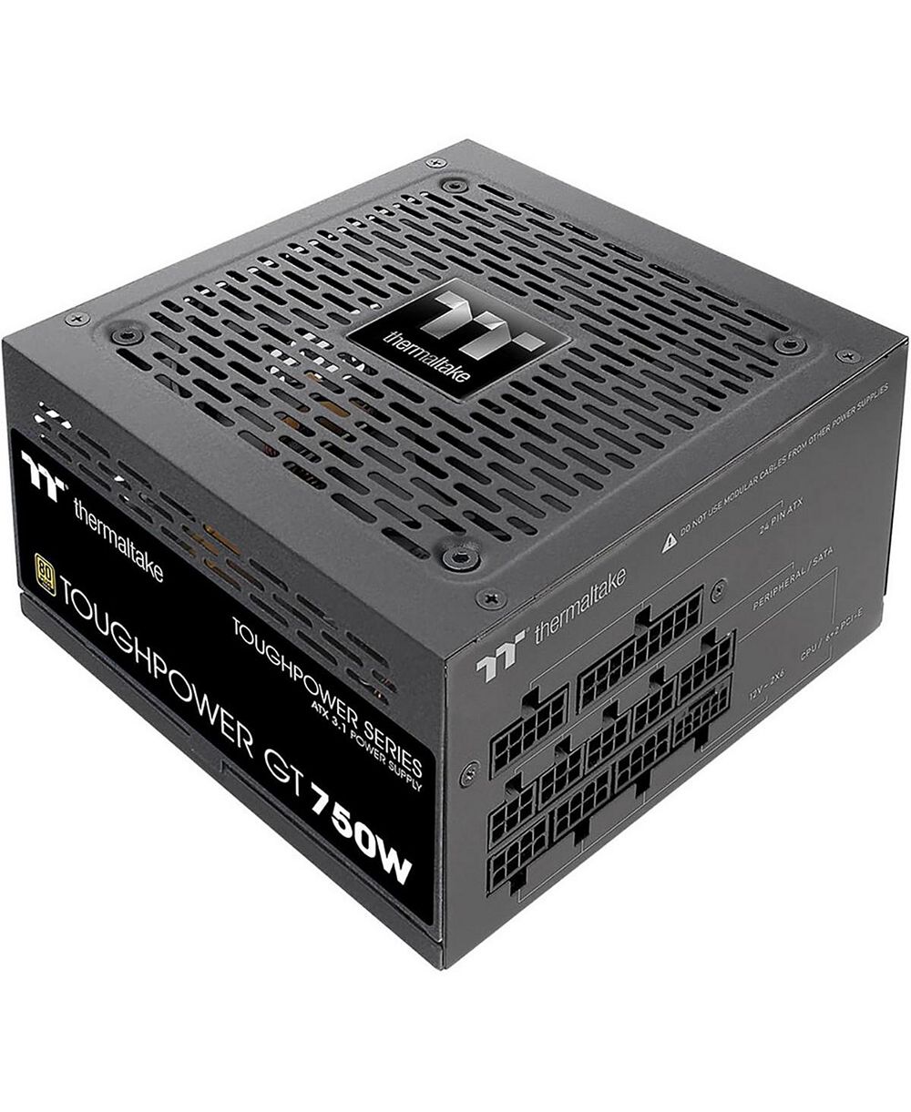 Thermaltake Toughpower GT 750W 80 Plus Gold Полностью модульный блок питания, совместимый с ATX 3.1