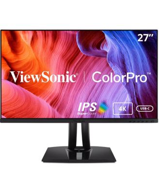 ViewSonic монитор компьютера 27" IPS 4K UHD с встроенными динамиками VP2756-4K