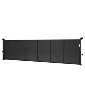 RUIE Retractable Mesh Baby Gate 34 in Tall Extends to 110 in Wide