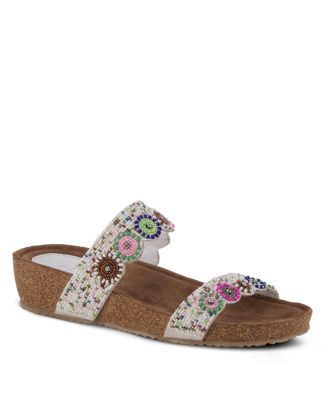 Женские босоножки Azura Wedge с пробковой подошвой