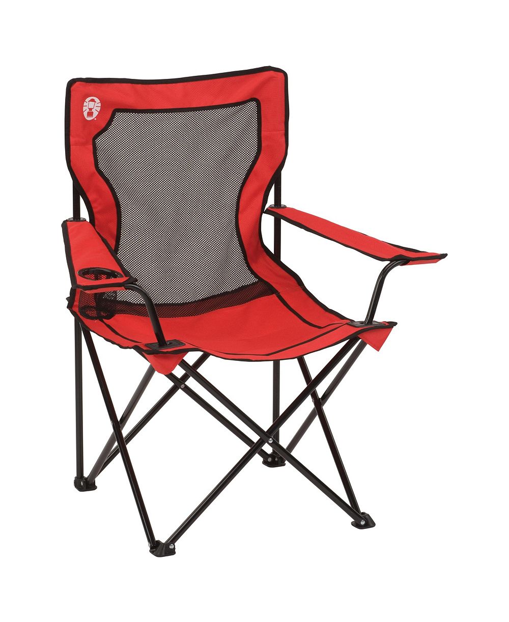 Походное кресло Coleman Broadband Mesh Quad с сумкой для переноски