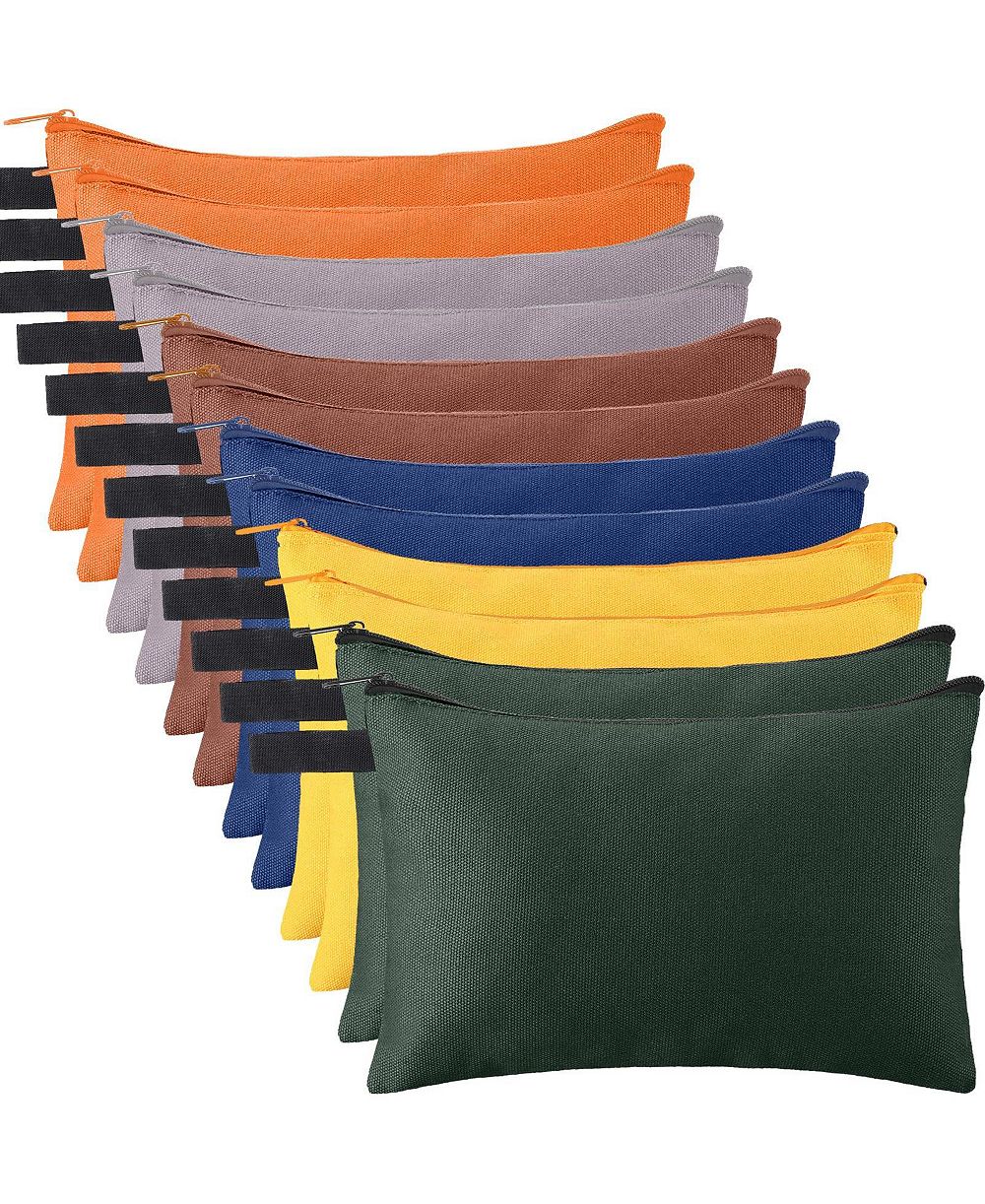 XDOVET Canvas Tool Bag Zipper Pouch Heavy Duty
