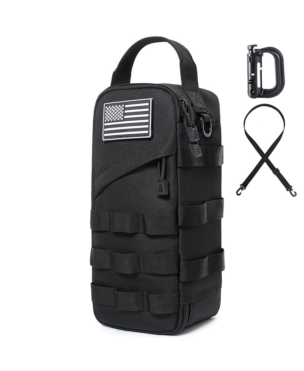 XDOVET Multifunctional Storage Pouch – Zippered Pouch with D-Ring