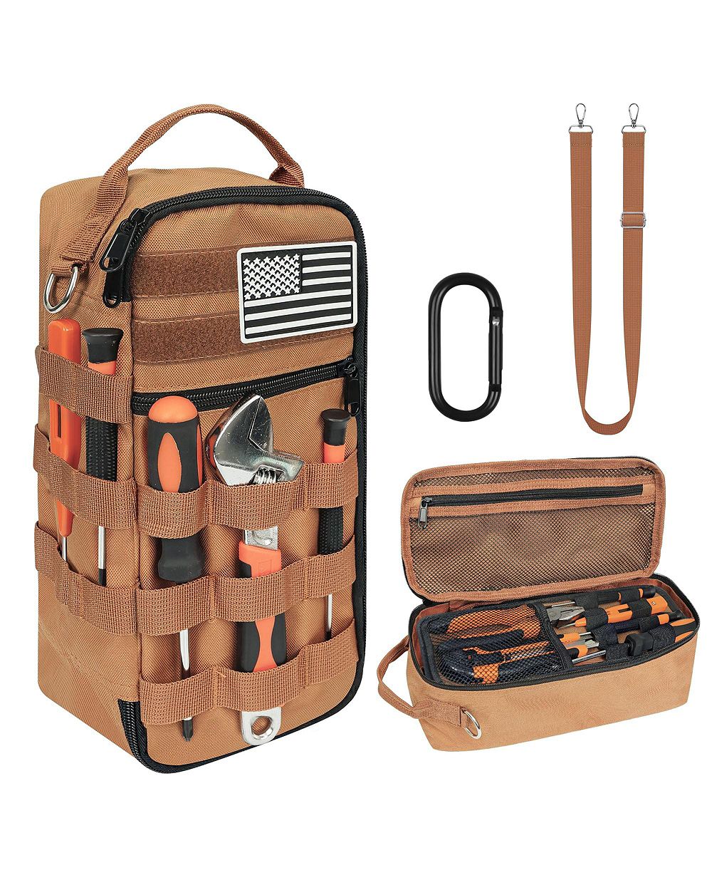 XDOVET Tool Bag Heavy Duty Organizer Shoulder Pouch Electricians Carpenters HVAC