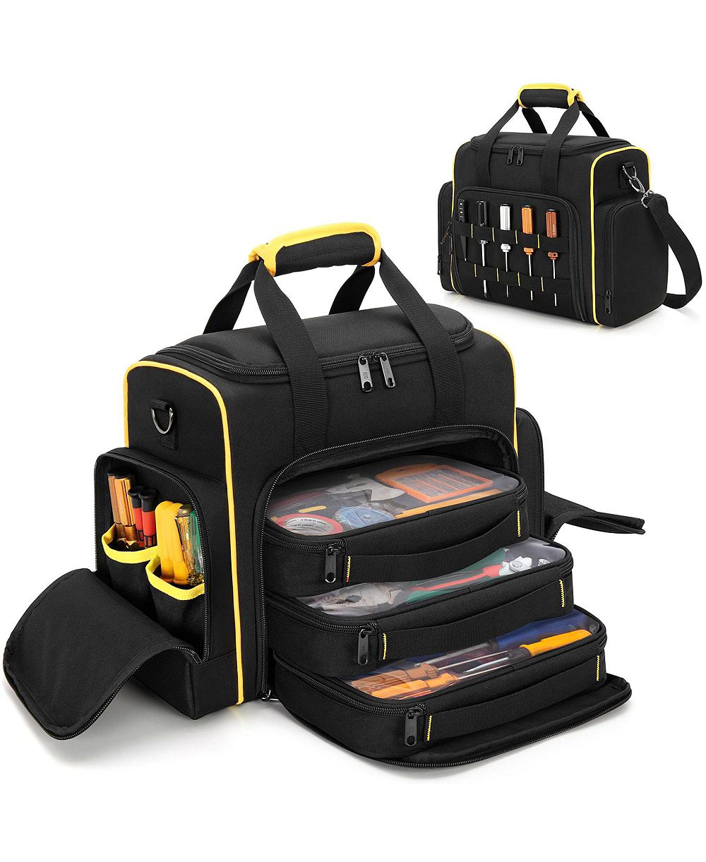 XDOVET Tool Bag 3 Removable Cases 2 Layers Tote