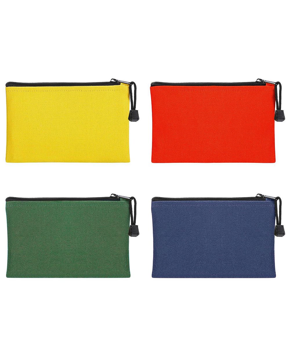 XDOVET Canvas Tool Pouches Heavy Duty Zipper Organizer Set