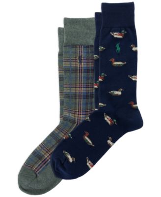 Комплект из 2 брюк Polo Ralph Lauren в клетку с принтом животных