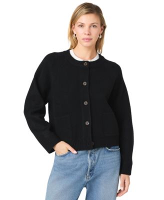 Женский уютный кардиган с длинным рукавом и круглым вырезом Suzie Knit от French Connection