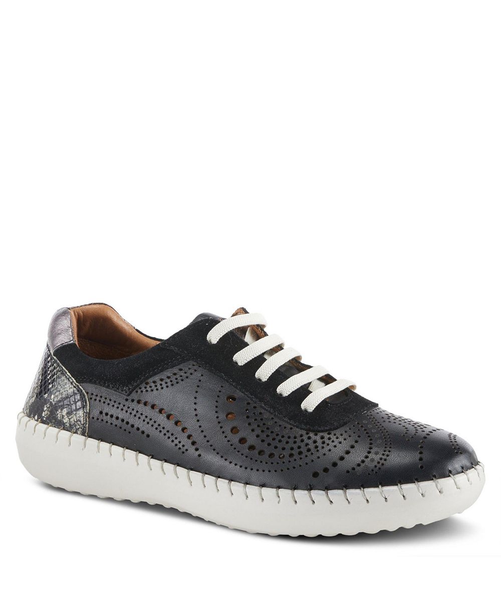 Spring Step Women's Jumilla Lace-Up with Stitch-to-Sole Construction