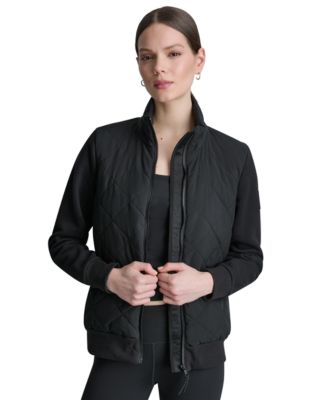DKNY Sport Women's Light Weight Hybrid Jacket