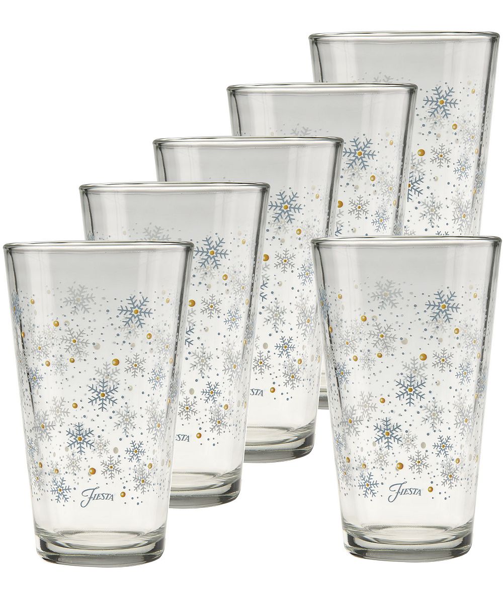 Стаканы для охлаждения Fiesta Snowflakes, набор из 6 шт.