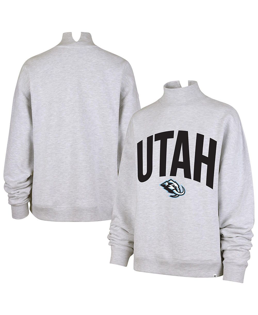 Женский серый свитшот '47 Brand Utah Mammoth Subtle Muse