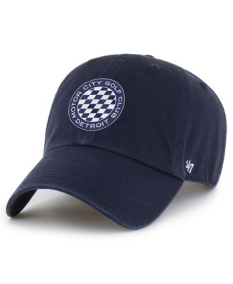 Кепка '47 Brand Men's Navy Motor City Golf Club Clean Up Adjustable