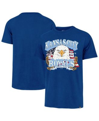 Мужская футболка '47 Brand Royal Kansas City Royals Americana Eagle