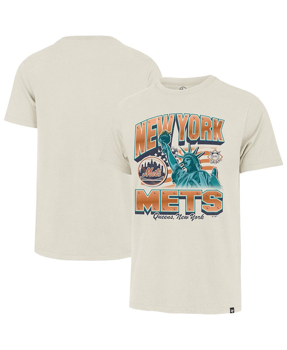 Мужская футболка '47 Brand New York Mets Regional Franklin Cream