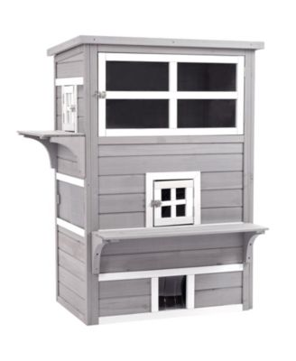 Домик для кошек RUIE Outdoor 3-tier