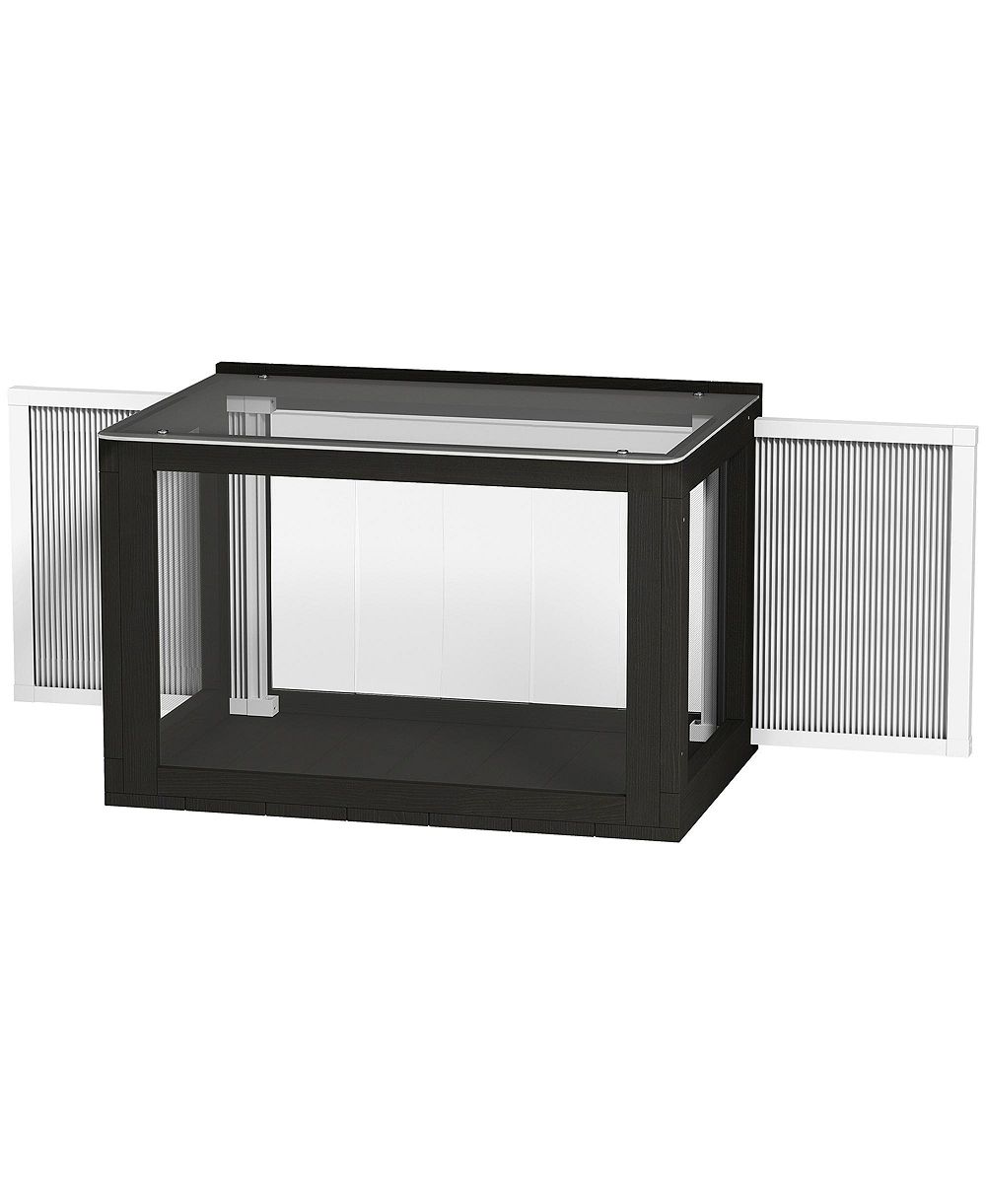 RUIE Window Mounted Outdoor Catio Cat Enclosure with Acrylic Top