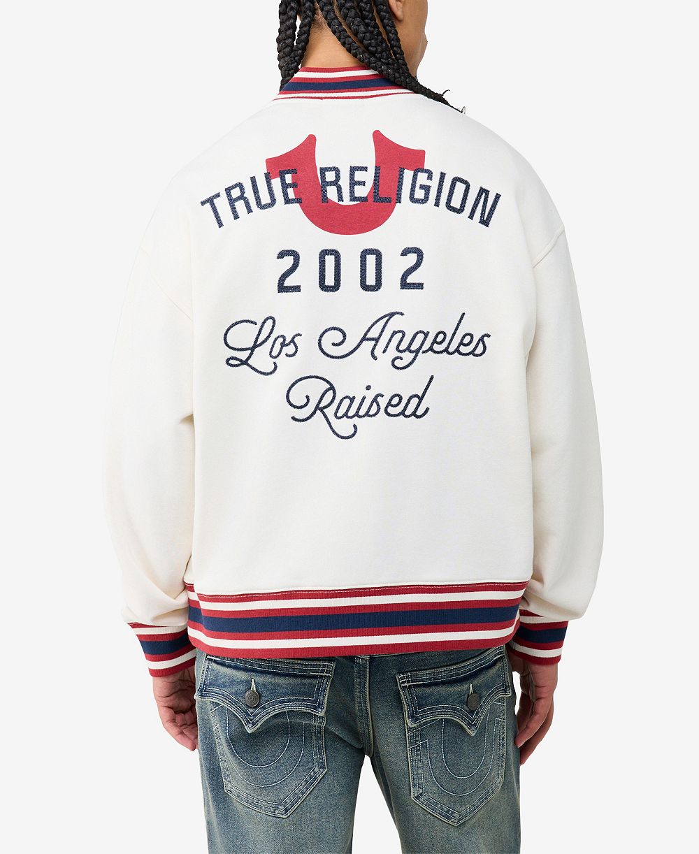 True Religion Men's Raised In Los Angeles Terry Sweatshirt