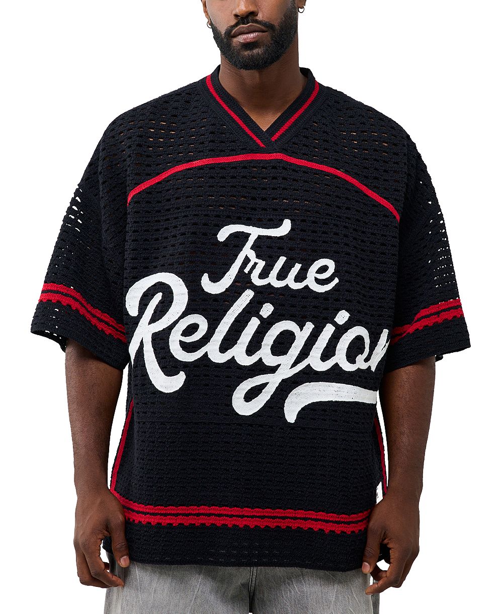 Мужская джерси True Religion Crochet Football