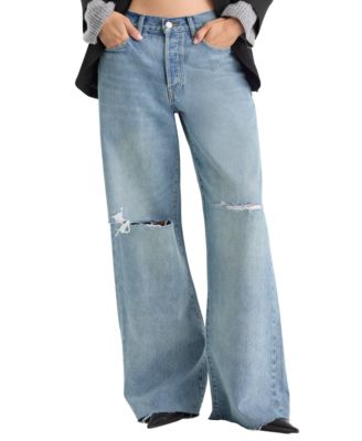 Женские джинсы Good American Vintage Low Slung Baggy Destructed