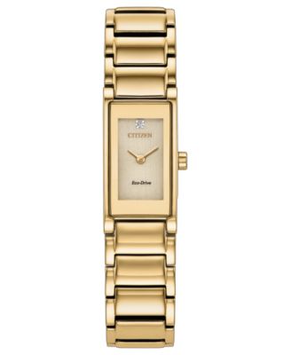 Citizen Женские часы Axiom Gold-Tone из нержавеющей стали, 14.3mm