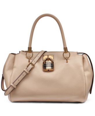 KARL LAGERFELD PARIS Maelynn Leather Satchel Handbag