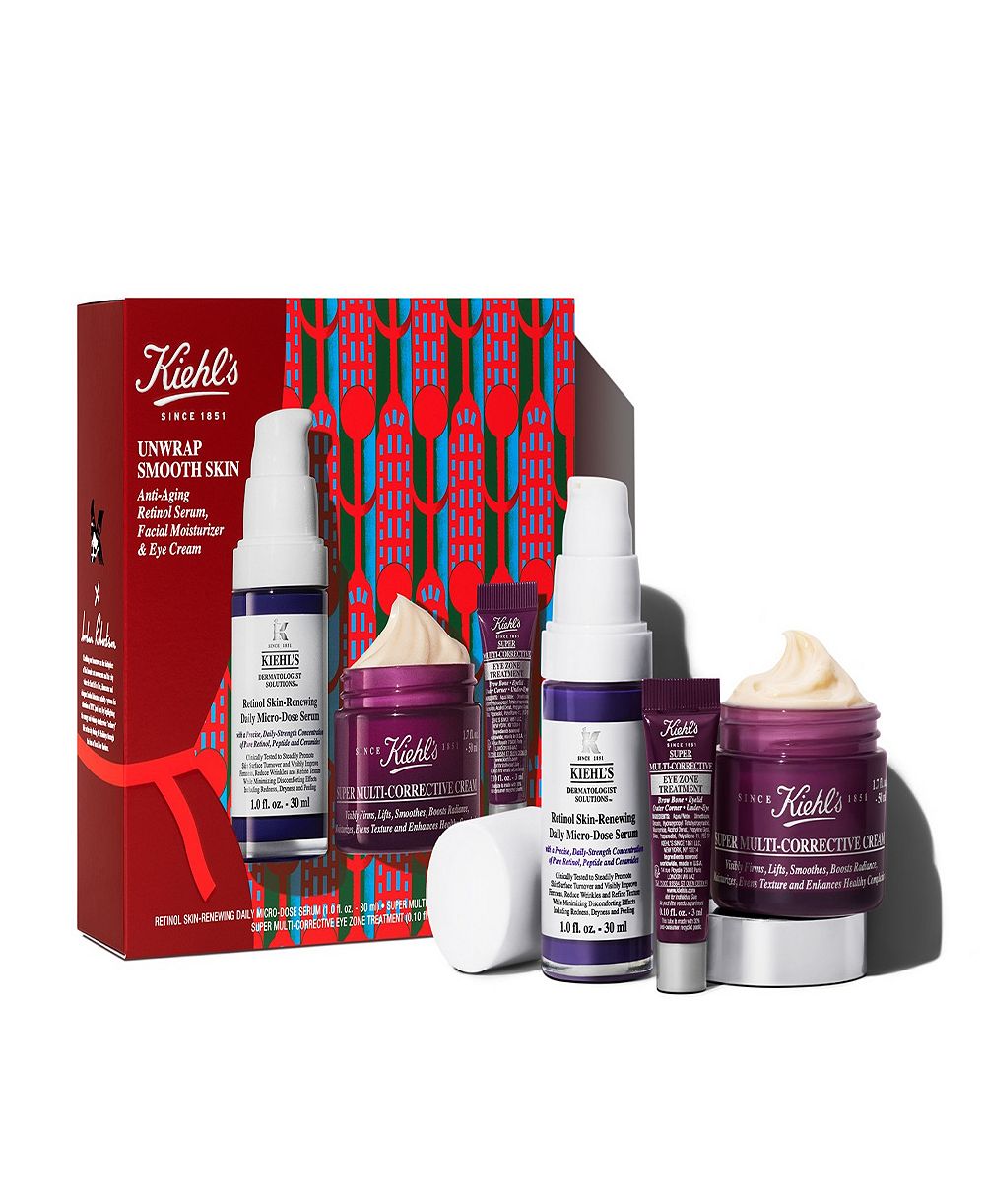 Kiehl's Since 1851 подарочный набор из 3 предметов Unwrap Smooth Skin