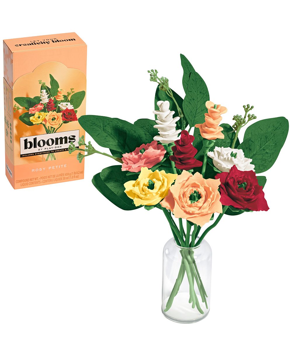 Play-Doh Blooms набор для создания букета Rosy Petite, от 8 лет