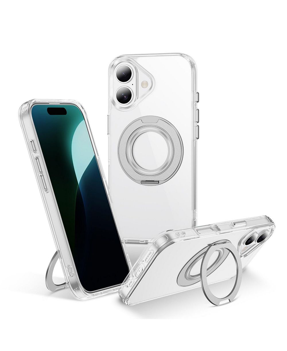 Защитный чехол Alpha Digital iPhone 17 SERIES Magnetic Ring Stand Shockproof Case