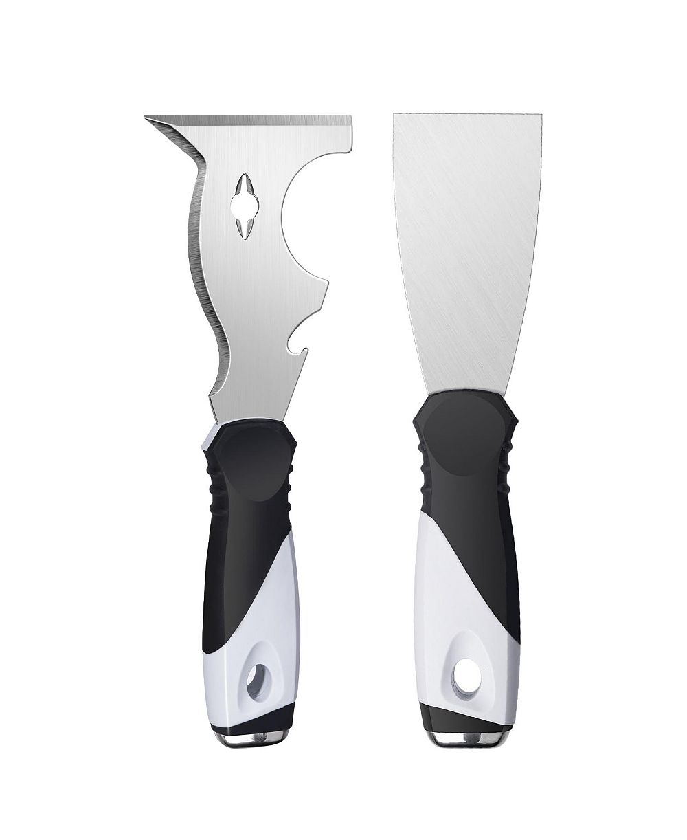 XDOVET Putty Knife Scraper Tool Set Stainless Steel Wood Metal