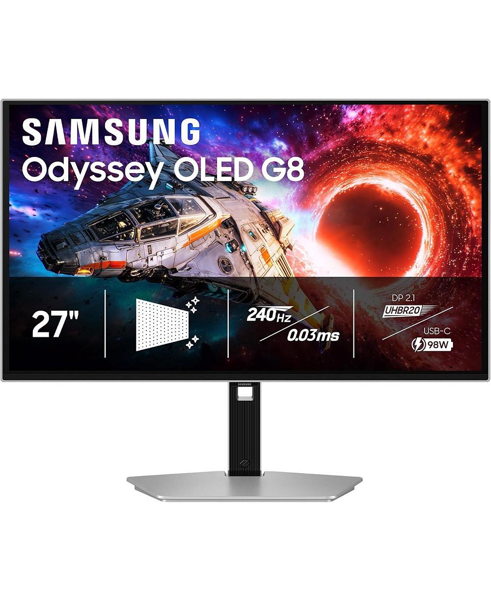 Samsung Odyssey G80SH 27" OLED 4K 240Hz Gaming Computer Monitor