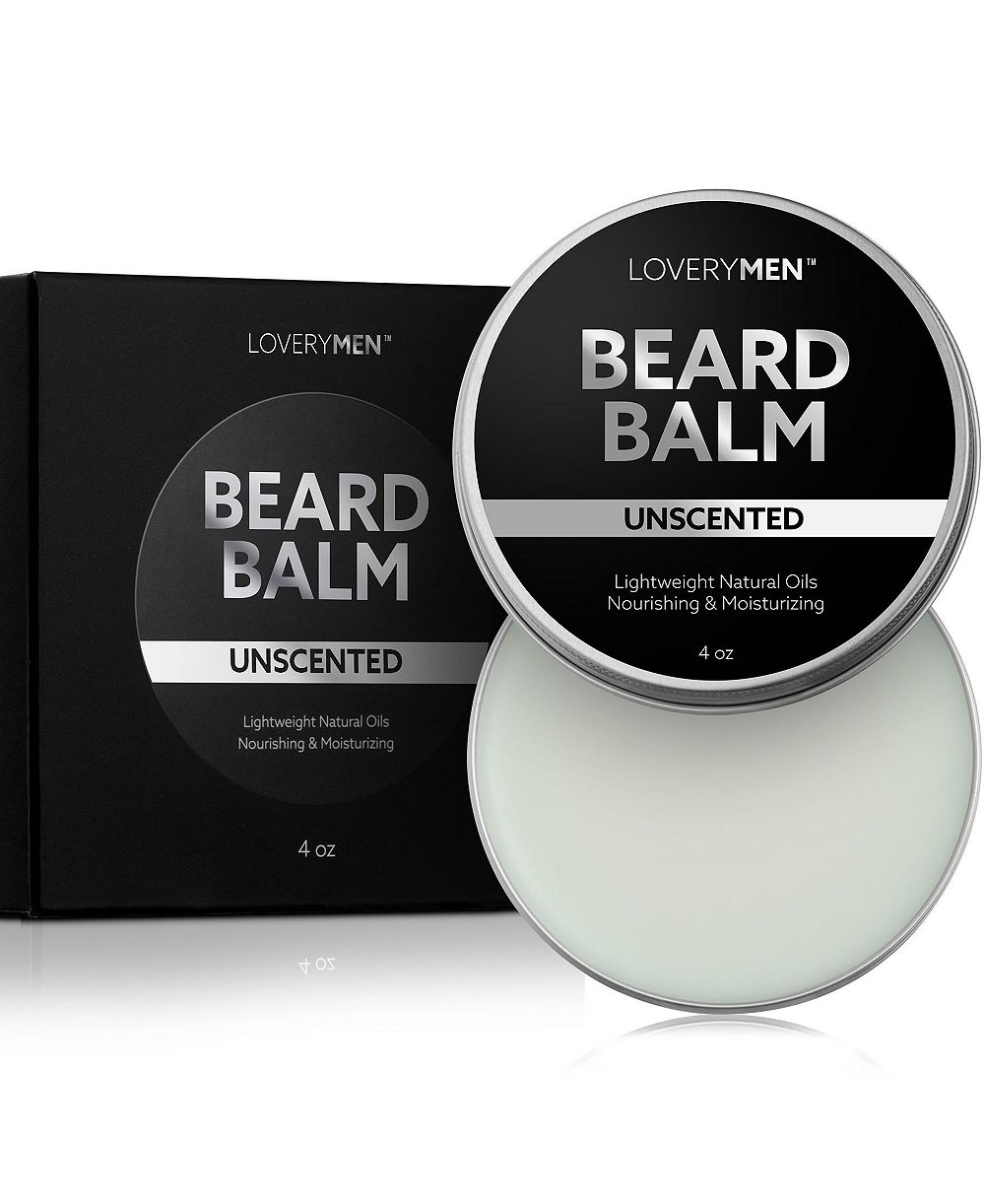 Lovery Men Unscented Beard Balm - 4 oz