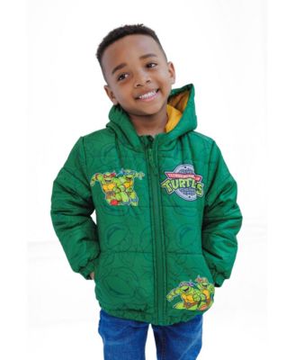 Teenage Mutant Ninja Turtles Toddler Boys' ( 3T, 4T )Hooded Puffer Jacket