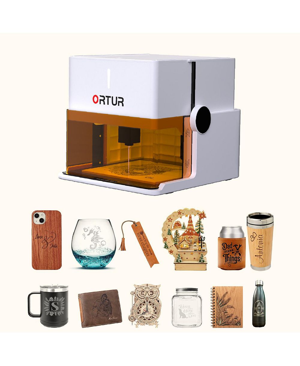 LTMATE 1.3W Portable Laser Engraver and Cutter,APP Control,for Wood, Leather, Glass, Cloth