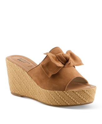 Tan suede