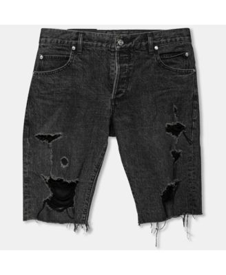 Мужские джинсовые шорты Balmain Distressed