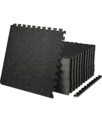 SEVORLEY EVA Interlocking Foam Floor Mats, 25-Piece Puzzle Exercise Tiles, 100 Sq Ft