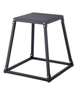 SEVORLEY Steel Plyo Box Set, 12/18/24 in Plyometric Jump Boxes for Home Gym Training