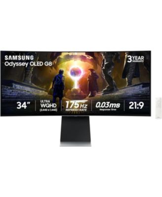 Изогнутый игровой монитор Samsung LS34DG856SNXZA 34