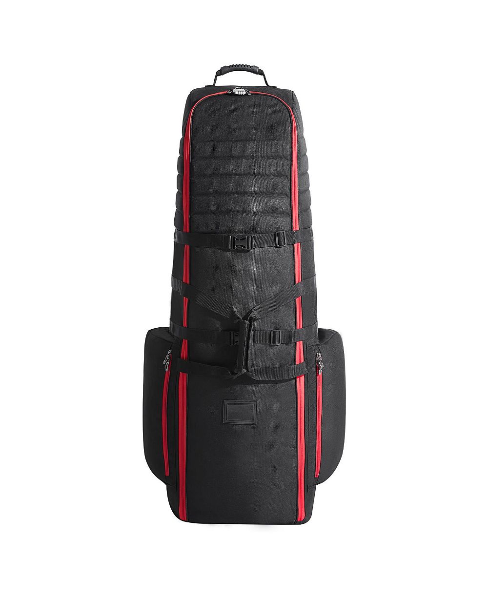 SEVORLEY Soft-Sided Golf Travel Bag with Wheels, 1800D Padded Club Case